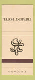 Matchbook Cover - Tremont Hotel Chicago IL 30 Strike