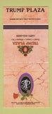Matchbook Cover - trump Plaza Hotel Casino Atlantic City NJ 30 Strike