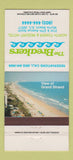 Matchbook Cover - Breakers Hotel Resort Myrtle Beach SC 30 Strike