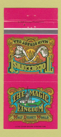Matchbook Cover - Walt Disney World Tobacco Shop FL 30 Strike