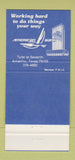 Matchbook Cover - TAB Amarillo TX American Bank 30 Strike