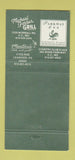 Matchbook Cover - Michael Forbes Restaurant Kansas City MO Leawood KS 30 Strike