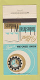 Matchbook Cover - Allied Industrial Workers Milwaukee WI 30 Strike