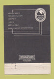 Matchbook Cover - Snyder Kinney Bennet Real Estate Birmingham MI WEAR 40 Strike