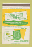 Matchbook Cover - Plantco XXX Vitamins 40 Strike