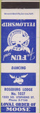 Matchbook Cover - Matchbook Cover Moose Lodge Roseburg OR
