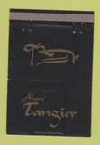 Matchbook Cover - Alexis' Tangier Restaurant San Francisco CA 40 Strike