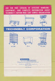 Matchbook Cover - Technibilt's Shopping Cart Glendale CA 40 Strike