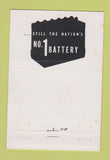 Matchbook Cover - Delco Car Batteries Terminal Garage Utica NY 40 Stick