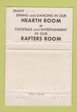 Matchbook Cover - Ranch House Bloomington MN WORN 40 Strike