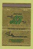 Matchbook Cover - Shelby Electric Memphis TN 1969 40 Strike