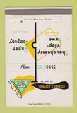 Matchbook Cover - Shaughnessy Kniep Hawe Paper St Louis MO 40 Strike