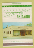 Matchbook Cover - Bowling Electric Detroit MI 40 Strike