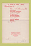 Matchbook Cover - Midway Fishing Tool Taft Ventura Santa Rosa CA 40 Strike