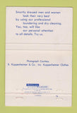 Matchbook Cover - Minot Laundry Dry Cleaners ND? 40 Strike