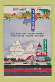 Matchbook Cover - Mission Motel Capitol Motel Salt Lake City Price UT 40 Stick