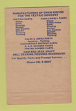 Matchbook Cover - Harley Mitcham Textile Machine Parts Gastonia NC 40 Strike