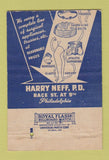 Matchbook Cover - Harry Neff Philadelphia PA belts bandages jock strap 40 Strike