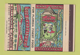 Matchbook Cover - Old Heidelberg Restaurant Hallandale FL 40 Strike