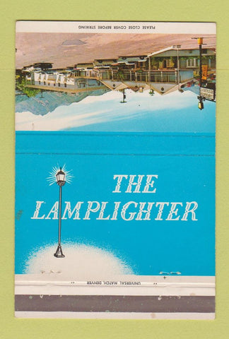 Matchbook Cover - The Lamplighter Salt Lake City UT 40 Strike