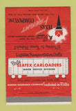 Matchbook Cover - Texas Freight Company 40 Strike