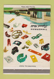 Matchbook Cover - Tinnerman Speed Nut Cleveland OH 40 Strike