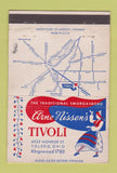 Matchbook Cover - Arne Nissen's Tivoli Toledo OH girlie WEAR 40 Strike