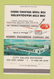 Matchbook Cover - Meco Modern Engineering St Louis MO 40 Strike