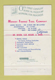 Matchbook Cover - Norman Rockwell 1959 50th Oil Midway Fishing Tool 40 Strike