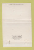 Matchbook Cover - Wholseale Flowers Spanish Imports Don Smith 40 Strike