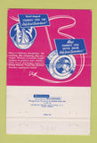 Matchbook Cover - Speed Queen Washer Dryer Phillipsburg KS girlie 40 Strike