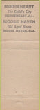 Matchbook Cover - Matchbook Cover Moose Lodge Tucson AZ