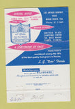 Matchbook Cover - Ferris Oranges Groves Miami Beach FL 40 Strike