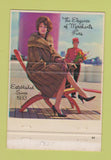 Matchbook Cover - Merchants Fur Detroit MI girlie  40 Strike