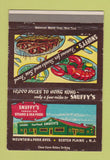 Matchbook Cover - Snuffy's Restaurant Scotch Plains NJ 40 Strike