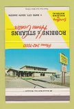 Matchbook Cover - Robbins Stearns Home Center Rapid City SD lumber 40 Strike