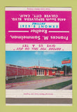 Matchbook Cover - Franes Sammelman Real Estate Culver City CA 40 Strike