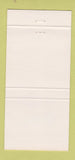 Matchbook Cover - sebastian's Quality Inn South Birmingham AL 30 Strike