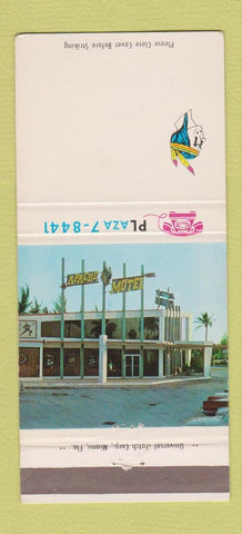 Matchbook Cover - Apache Motel Miami FL 30 Strike