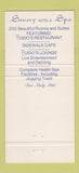 Matchbook Cover - The Savery Hotel Spa Des Moines IA 30 Strike