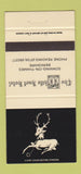 Matchbook Cover - White Hart Hotel Sonning Thames Berkshire UK England 30 Strike