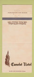 Matchbook Cover - Camelot Hotel Little Rock AR 30 Strike
