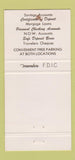 Matchbook Cover - Saco Biddeford Savings Old Orchard Beach ME 30 Strike
