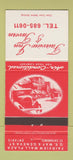 Matchbook Cover - Fairview Inn Tavern St Catharines ON 30 Strike