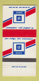 Matchbook Cover - GM Service Caldwell Motors Hamiota MB 30 Strike