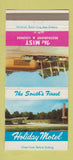 Matchbook Cover - Holiday Motel Mist Restaurant 30 Strike