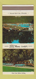 Matchbook Cover - Black Oaks Motel Wisconsin Dells WI 30 Strike