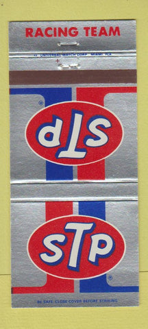 Matchbook Cover - STP Racing Team oil gas 30 Strike