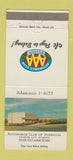 Matchbook Cover - AAA Auto Club Kansas City MO 30 Strike