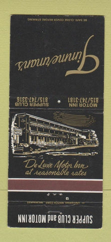 Matchbook Cover - Timmerman's Supper Club Motor Inn East Dubuque IA 30 Strike